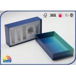 Custom Printing Paper Gift Box Special Eco Friendly Blue With PET Foam