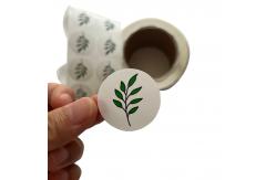 China Waterproof Round Label Stickers Custom Image Text Printing Private Adhesive Label supplier
