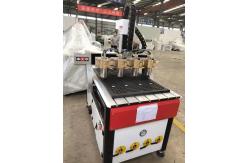 China 6090 3 Axis Wood CNC Router Machine 50HZ With 4 Spindle Head CE supplier