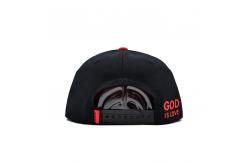 China Men 60cm Flat Brim Snapback Hats Adjustable Flat Bill Hip Hop Cap supplier