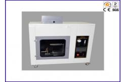 China Cellular Plastic Horizontal Flammability Tester , ISO 9772 Flammability Test Apparatus supplier