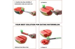 China Stainless Steel Watermelon Slicer Cutter Knife Corer Bulk Kitchen Supplies supplier