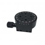 R Axis Worm Gear Drive Miniature Manual Rotation Stage With Scale for sale