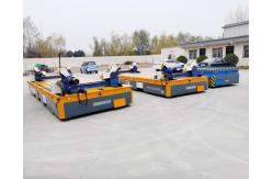 China PLC Control 10 Tons Omni Directional Mold Transfer Trolley With Remote Control supplier