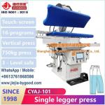 Pant Trousers Legger Press Machine Vertical Press Automatic Touch-screen Control System for sale