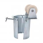 Cable Pulling Rollers Protecting Tackle Single Wheel Pulley for sale