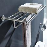 Satin Finsh Bathroom Hardware Set Sus304 Fixtures Towel Rack Set for sale