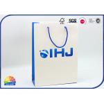 Luxury Paper Gift Bag Matte Lamination Custom Logo With Nylon Handle for sale