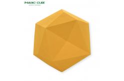 China Hexagon 3D Pet Polyester Fiber Acoustic For Wall Covering supplier