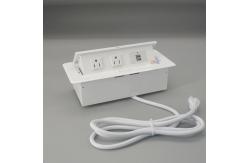 China Desktop 2.1A USB Charging Pop Up Electrical Socket supplier