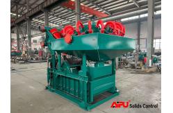 China Hydrocyclone Oil Gas Drilling Mud Cleaner With Long Vibration Motor supplier