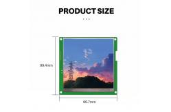 China Solar Panel Charger Controller Spare Parts FPC Metal Pins Zebra LCD Screen Modules supplier