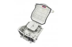 China 16F Grey Splitter Distribution Box Fiber Distribution Unit ABS OEM supplier