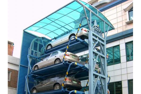 2000kg Vertical Rotary Parking System 7 Floor 8 Cars SUVs