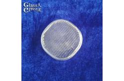 China Custom Thermal Resistant Lamp Lens Cover From Borosilicate Glass supplier