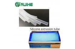China Flexible High Transparent Liquid Silicone Rubber Extrusion Led Strip Hose supplier
