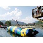 Floating Inflatable Water Trampolines , Lake Inflatable Water Blob for sale