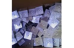 China 12 Ga Galvanized Steel Perforated Insulation Hangers For Air System supplier