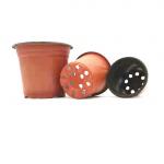 Bicolor Plastic Succulent Plants Flower Pot for sale