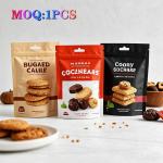 Customized Aluminum Foil Snack Tea Chocolate Packaging Bag Candy Stand Up Pouch Matte Effect Free-Shaped Coffee Packaging for sale