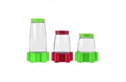 China Transparent Glass Jam Jar Modern Fermenting Seal Storage Jar With Lid Kit supplier