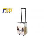 Glossy Printing Carton Trolley Box Sturdy Structure Environmental Friendly