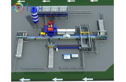 China PLC Control System Wet Cast Machinery Floor Tile Making Machine 220V supplier