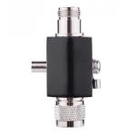 N Male To N Female Coaxial Lightning Arrestor For Signal Repeater