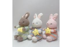China 23CM Lovely Sitting Animal Rabbit Plush Toy For Kids supplier