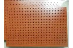 China Fireproof Wooden Acoustic Perforated MDF Panels For Wall And Ceiling supplier