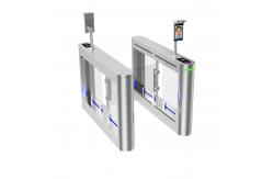 China High Security Face Recognition Fully Automatic Swing Gate Turnstile For Hotel supplier