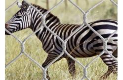 China High Tensile Strength Wire Rope Mesh Fencing Easy Fold For Animal Enclosure supplier