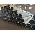 55FT Power Distribution Galvanized Electric Pole High Corrosion Resistance for sale