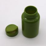 Plastic HDPE Bottle 150ml 5oz Wide Mouth Empty Capsule Containers with Flip Cap