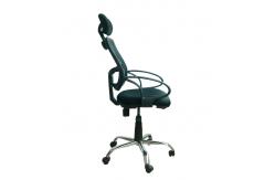 China Durable Adjustable Home Office Computer Chair With Headrest / Mesh Back supplier