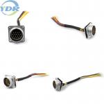 16 Core Panel Mount Cables Waterproof Glue PLT Plug Connector for sale