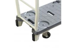 China ISO Galvanised 1100mm Length Collapsible Roll Logistic Trolley supplier