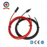 Waterproof 3 Metres / 10 Feet 6mm2 Solar Extension Cables For System for sale