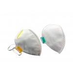Latex Free Elastic Strap Vertical Foldable Ffp1 Dust Mask Environment Friendly for sale