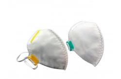 China Latex Free Elastic Strap Vertical Foldable Ffp1 Dust Mask Environment Friendly supplier