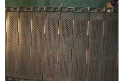 China Robust Chain Mesh Conveyor Belt, can be reused Easily Cleaned supplier