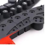Conductive Remote Control Custom Silicone Rubber Keypads