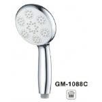 Single Function Roundface Shower Head And Hand Held Chrome Rain Shower Head ODM