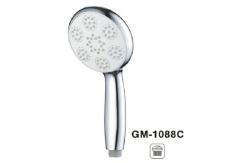 China Single Function Roundface Shower Head And Hand Held Chrome Rain Shower Head ODM supplier