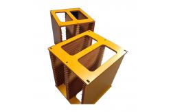 China Pitch 10mm Screw Track ESD SMT  PCB Magazine Racks Shelf supplier