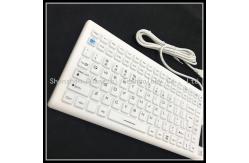 China Washable 122 Key USB PS2 Medical Silicone Keyboard supplier