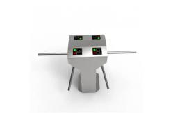China Double Tripod Turnstile Gate Dual Lane Stainless Steel Mechanical Access Control supplier