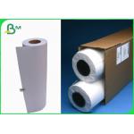 Wood Pulp 80GSM 24'' 36'' Plotter Roll Paper For Inkjet & Pringting Industry for sale