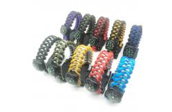 China Braided Rope Handband USB Flash Drive With Compass 2.0 And 3.0 supplier