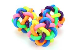 China Multi Function Rubber Tennis Balls Pet Chew Toys For Dog Training Interactive supplier